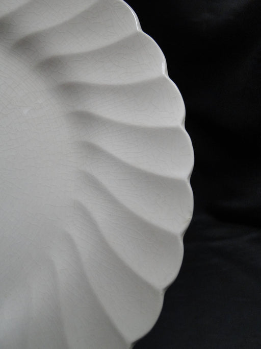 Myott Staffordshire Olde Chelsea, Cream w/ Swirl: Salad Plate, 7 3/4", As Is
