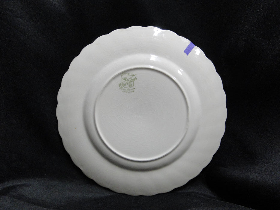 Myott Staffordshire Olde Chelsea, Cream w/ Swirl: Salad Plate, 7 3/4", As Is