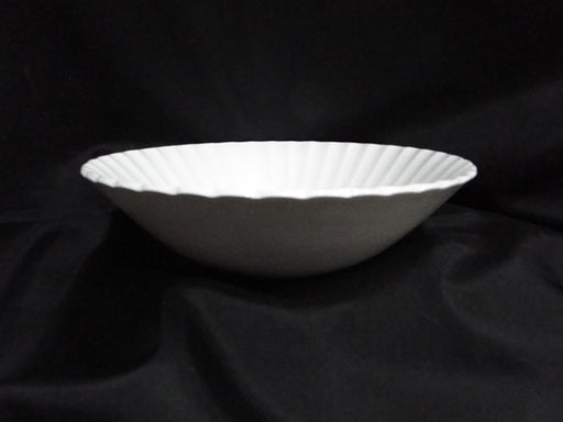 Meakin, J & G, Classic White, Ribbed Rim: Round Serving Bowl, 8 1/2" x 2 1/4"
