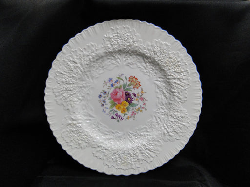 Spode Y3439, Savoy w/ Florals: Dinner Plate (s), 10 1/2", Discoloration