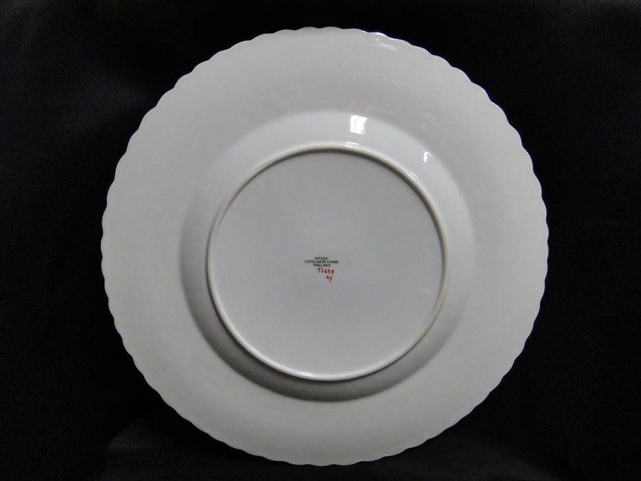 Spode Y3439, Savoy w/ Florals: Dinner Plate (s), 10 1/2", Discoloration