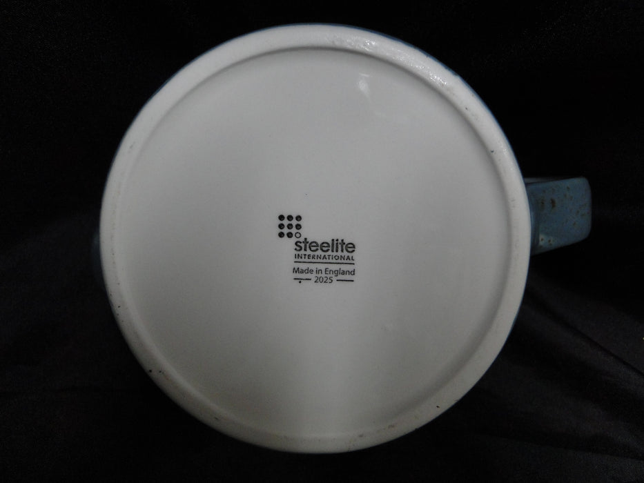 Steelite Craft, England: NEW Blue Teapot Club w/ Lid, 4 1/2", 15 oz