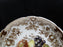 Johnson Brothers Harvest, Fruit, Brown Florals: Cup & Saucer Set, 2 1/4 Discolor
