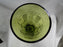 Colony Harvest Green, Pressed: Flower Vase, 3 3/4" x 7 5/8" Tall