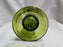 Colony Harvest Green, Pressed: Flower Vase, 3 3/4" x 7 5/8" Tall
