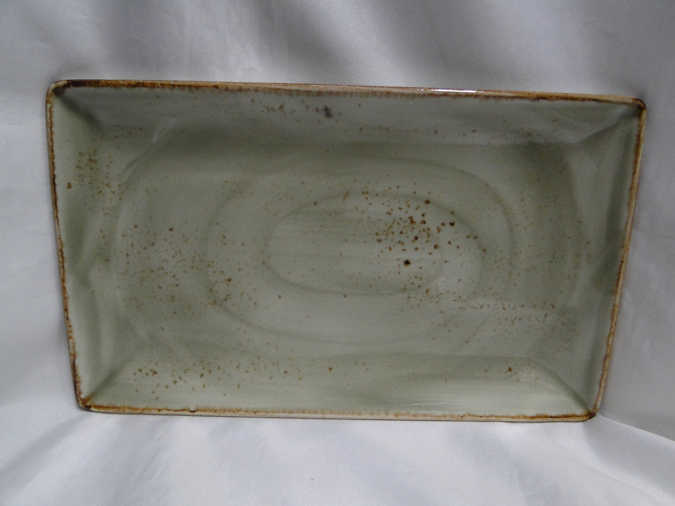 Steelite Craft, England: NEW Green Rectangular Tray (s), 10 1/2" x 6 3/8"