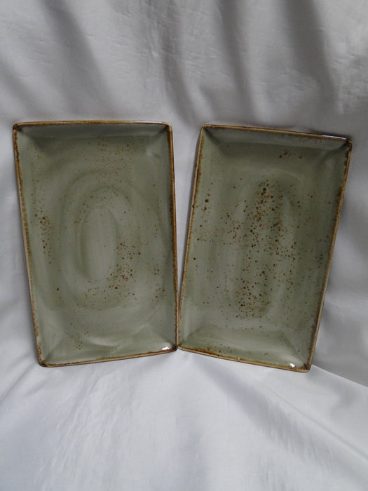 Steelite Craft, England: NEW Green Rectangular Tray (s), 10 1/2" x 6 3/8"