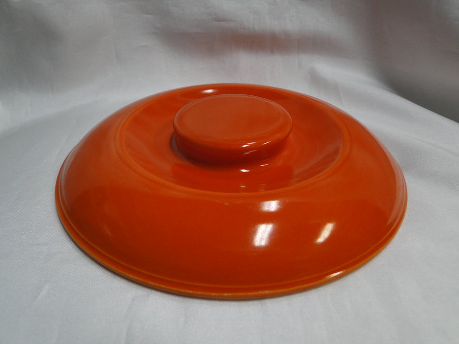 Homer Laughlin Fiesta Kitchen Kraft: Red 7 1/8" Lid Only for 1 1/4 Qt Casserole