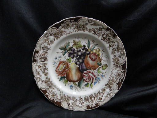 Johnson Brothers Harvest, Fruit, Brown Florals: Dinner Plate (s), 10 3/4"