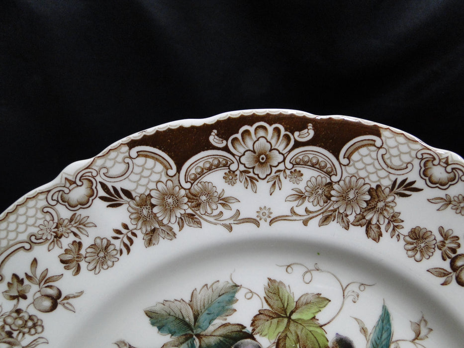 Johnson Brothers Harvest, Fruit, Brown Florals: Dinner Plate (s), 10 3/4"