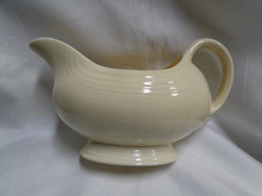 Homer Laughlin Fiesta (Old): Old Ivory Gravy Boat Only, 5" Tall