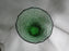 Seneca Driftwood Green Apple, Crinkle Design: Flat Iced Tea, 6 3/4" Tall, As Is