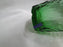 Seneca Driftwood Green Apple, Crinkle Design: Flat Iced Tea, 6 3/4" Tall, As Is