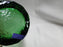 Seneca Driftwood Green Apple, Crinkle Design: Flat Iced Tea, 6 3/4" Tall, As Is