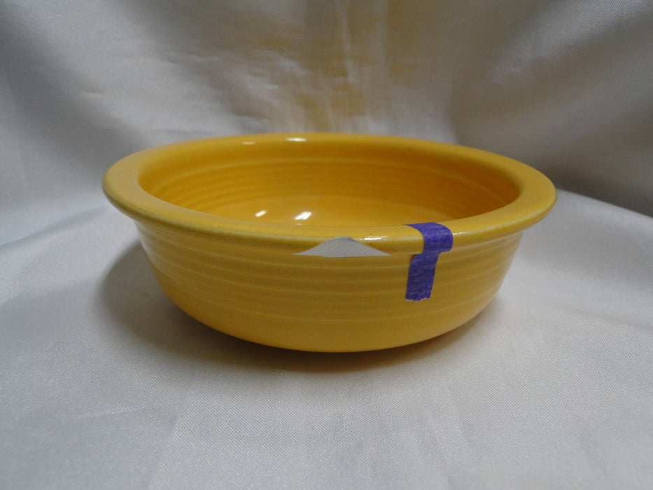 Homer Laughlin Fiesta (Old): Yellow Fruit Bowl, 4 3/4" x 1.5" Tall, As Is