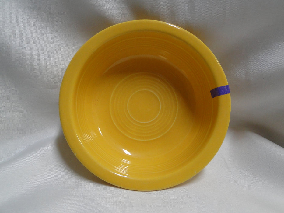 Homer Laughlin Fiesta (Old): Yellow Fruit Bowl, 4 3/4" x 1.5" Tall, As Is