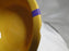 Homer Laughlin Fiesta (Old): Yellow Fruit Bowl, 4 3/4" x 1.5" Tall, As Is