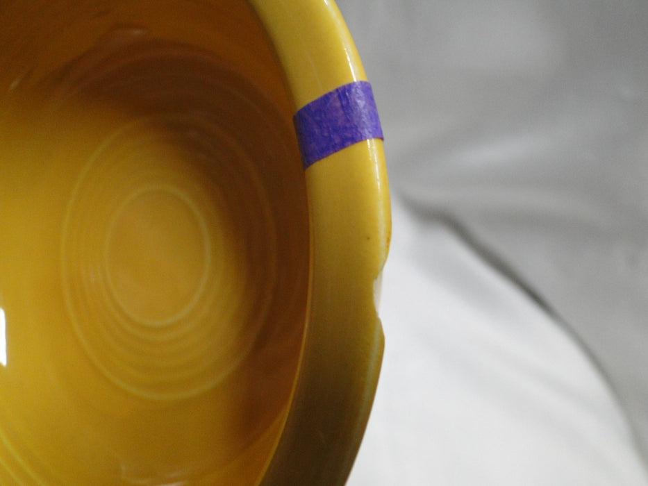 Homer Laughlin Fiesta (Old): Yellow Fruit Bowl, 4 3/4" x 1.5" Tall, As Is