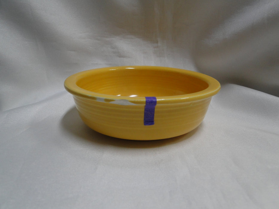 Homer Laughlin Fiesta (Old): Yellow Fruit Bowl, 4 3/4" x 1.5" Tall, As Is