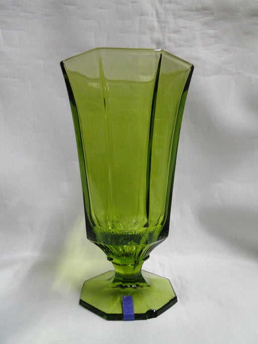 Independence Octagonal Green: Iced Tea, 6" Tall, As Is