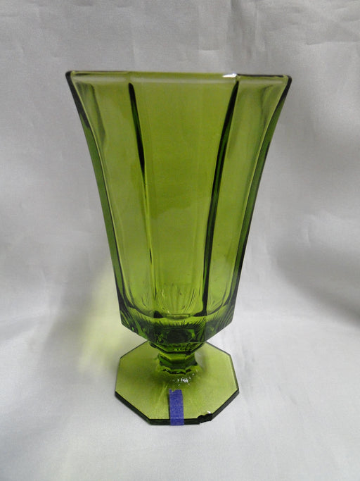 Independence Octagonal Green: Iced Tea, 6" Tall, As Is