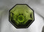 Independence Octagonal Green: Iced Tea, 6" Tall, As Is