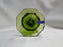 Independence Octagonal Green: Iced Tea, 6" Tall, As Is