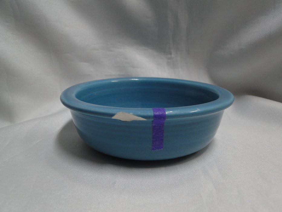 Homer Laughlin Fiesta (Old): Turquoise Fruit Bowl, 4 3/4" x 1.5" Tall, As Is