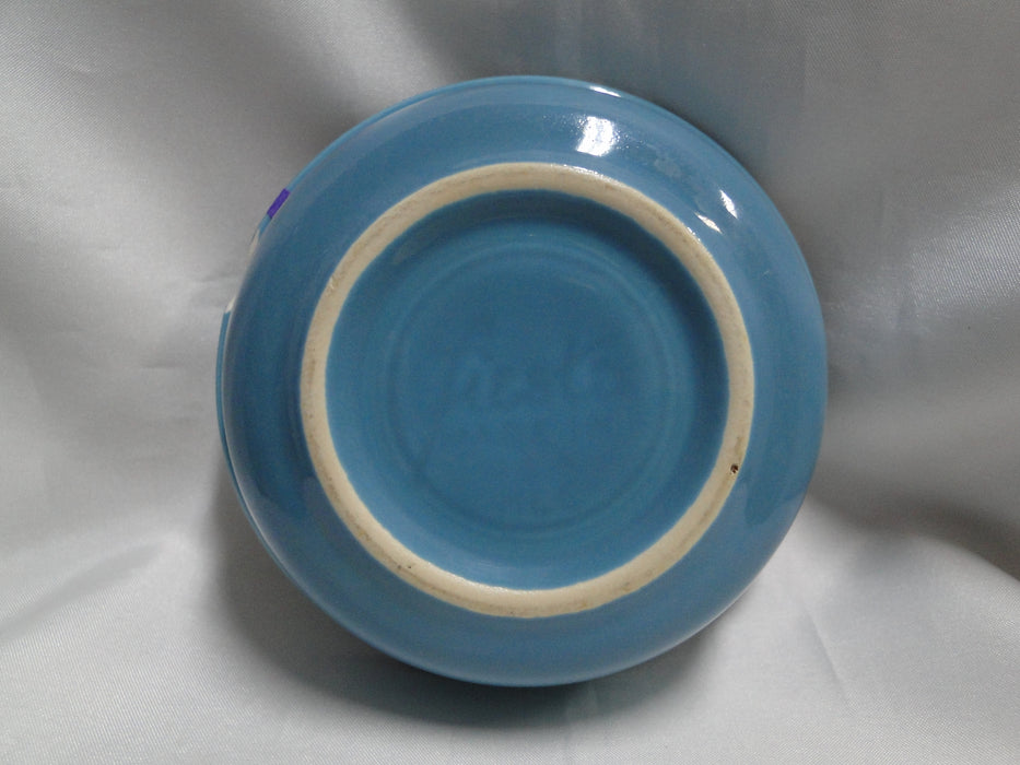 Homer Laughlin Fiesta (Old): Turquoise Fruit Bowl, 4 3/4" x 1.5" Tall, As Is