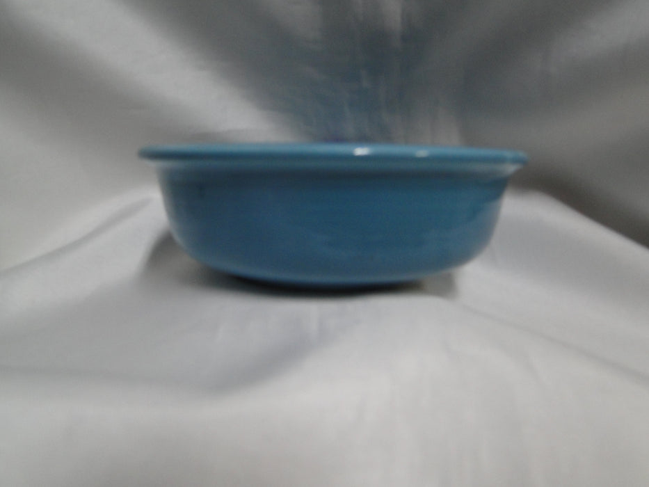 Homer Laughlin Fiesta (Old): Turquoise Fruit Bowl, 4 3/4" x 1.5" Tall, As Is