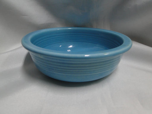 Homer Laughlin Fiesta (Old): Turquoise Fruit Bowl, 4 3/4" x 1.5" Tall