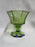 Independence Octagonal Green: Champagne / Sherbet, 4" Tall, As Is