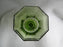 Independence Octagonal Green: Champagne / Sherbet, 4" Tall, As Is