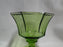 Independence Octagonal Green: Champagne / Sherbet, 4" Tall, As Is