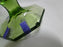 Independence Octagonal Green: Champagne / Sherbet, 4" Tall, As Is