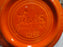 Homer Laughlin Fiesta (Old): Red Fruit Bowl, 4 3/4" x 1.5" Tall