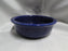 Homer Laughlin Fiesta (Old): Cobalt Blue Fruit Bowl, 4 3/4" x 1.5" Tall
