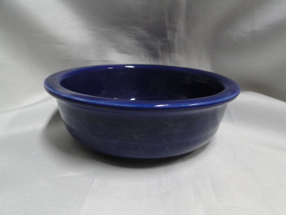 Homer Laughlin Fiesta (Old): Cobalt Blue Fruit Bowl, 4 3/4" x 1.5" Tall