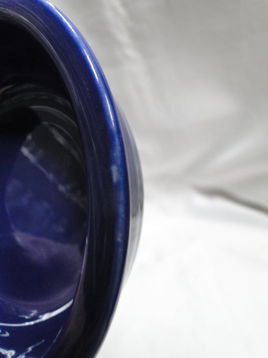Homer Laughlin Fiesta (Old): Cobalt Blue Fruit Bowl, 4 3/4" x 1.5" Tall