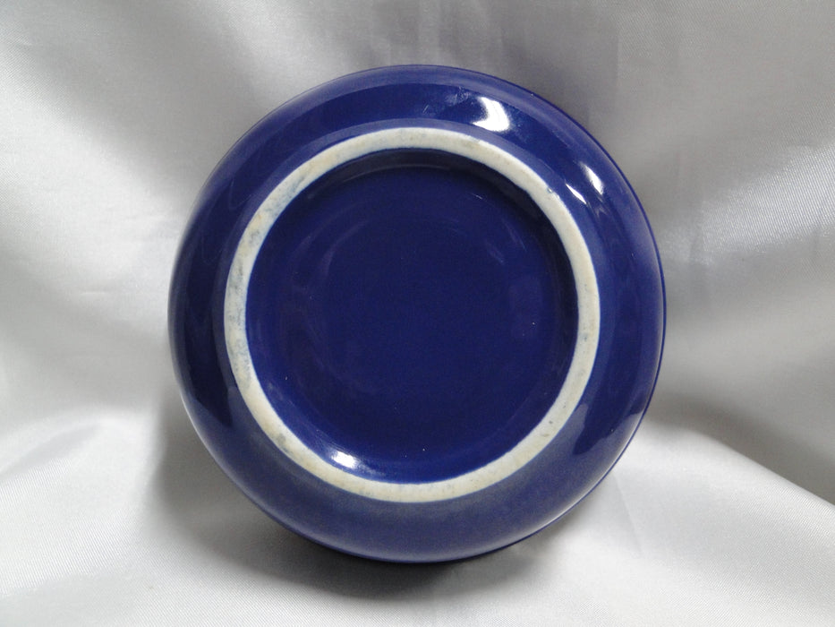 Homer Laughlin Fiesta (Old): Cobalt Blue Fruit Bowl, 4 3/4" x 1.5" Tall