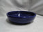 Homer Laughlin Fiesta (Old): Cobalt Blue Fruit Bowl, 6 1/4" x 1 5/8" Tall, Wear