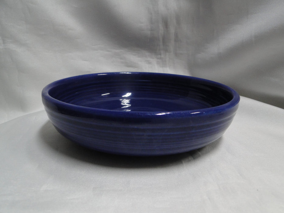 Homer Laughlin Fiesta (Old): Cobalt Blue Fruit Bowl, 6 1/4" x 1 5/8" Tall, Wear