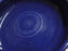 Homer Laughlin Fiesta (Old): Cobalt Blue Fruit Bowl, 6 1/4" x 1 5/8" Tall, Wear