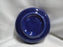 Homer Laughlin Fiesta (Old): Cobalt Blue Fruit Bowl, 6 1/4" x 1 5/8" Tall, Wear