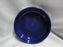 Homer Laughlin Fiesta (Old): Cobalt Blue Fruit Bowl, 6 1/4" x 1 5/8" Tall, Wear