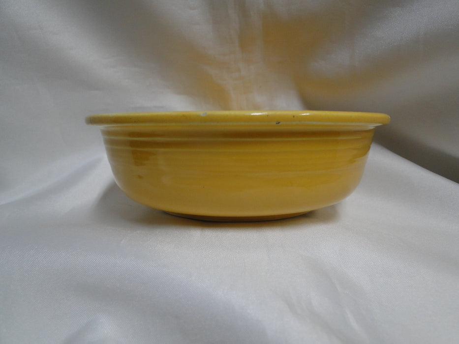 Homer Laughlin Fiesta (Old): Yellow Fruit Bowl, 5 1/2" x 1 5/8" Tall, Nicks