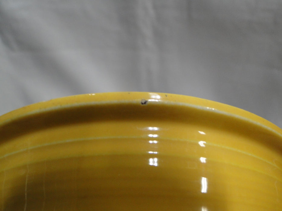 Homer Laughlin Fiesta (Old): Yellow Fruit Bowl, 5 1/2" x 1 5/8" Tall, Nicks
