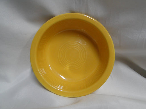 Homer Laughlin Fiesta (Old): Yellow Fruit Bowl, 5 1/2" x 1 5/8" Tall, Nicks