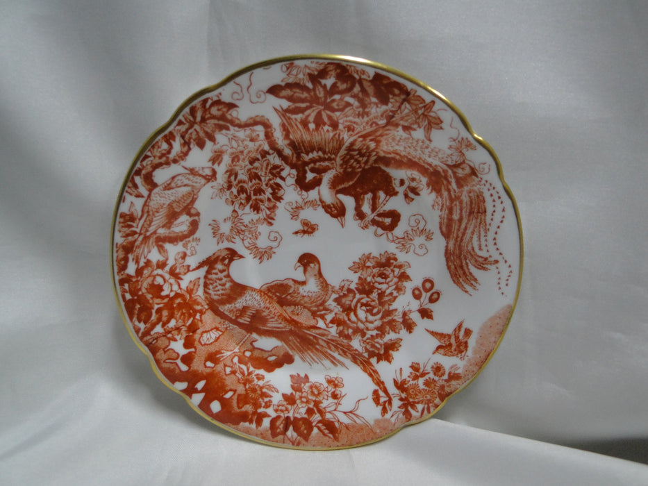 Royal Crown Derby Red Aves, Birds: Footed Cup & Saucer Set (s), 2 3/8"