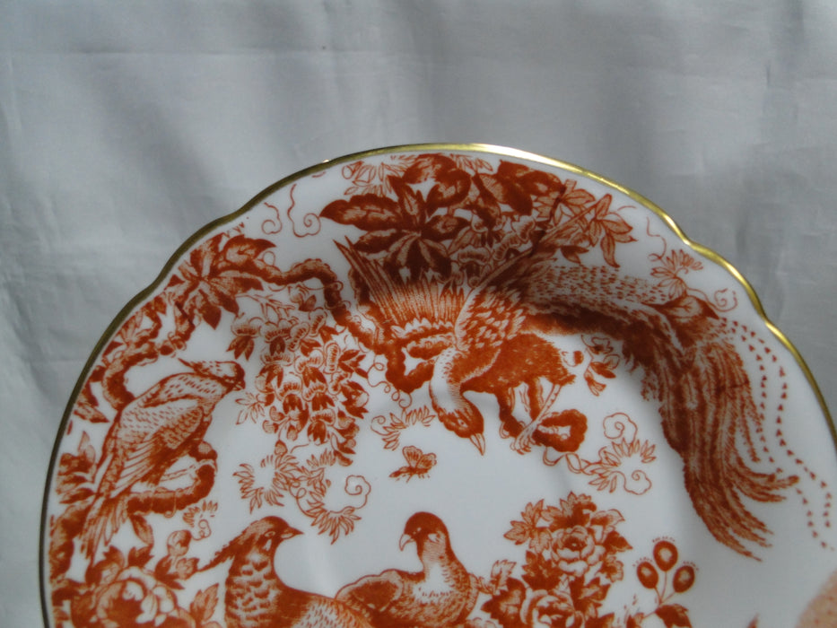 Royal Crown Derby Red Aves, Birds: Footed Cup & Saucer Set (s), 2 3/8"